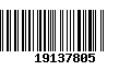 Código de Barras 19137805