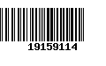 Código de Barras 19159114