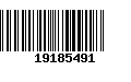 Código de Barras 19185491