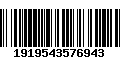 Código de Barras 1919543576943