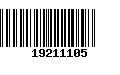 Código de Barras 19211105