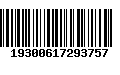 Código de Barras 19300617293757