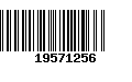 Código de Barras 19571256