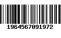 Código de Barras 1964567091972