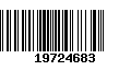 Código de Barras 19724683