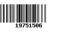 Código de Barras 19751506