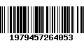 Código de Barras 1979457264053