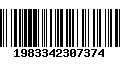 Código de Barras 1983342307374