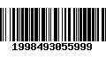 Código de Barras 1998493055999