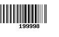 Código de Barras 199998