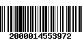 Código de Barras 2000014553972