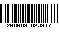 Código de Barras 2000091023917