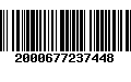 Código de Barras 2000677237448