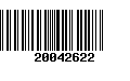 Código de Barras 20042622