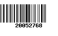 Código de Barras 20052768