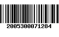 Código de Barras 2005300071284