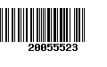 Código de Barras 20055523