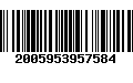 Código de Barras 2005953957584