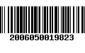 Código de Barras 2006050019823