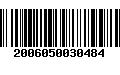 Código de Barras 2006050030484