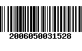 Código de Barras 2006050031528