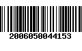 Código de Barras 2006050044153