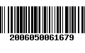 Código de Barras 2006050061679
