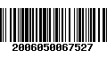 Código de Barras 2006050067527