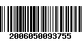 Código de Barras 2006050093755