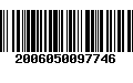 Código de Barras 2006050097746
