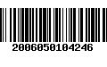 Código de Barras 2006050104246