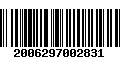 Código de Barras 2006297002831