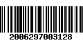 Código de Barras 2006297003128