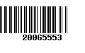 Código de Barras 20065553