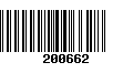 Código de Barras 200662