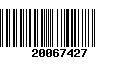 Código de Barras 20067427