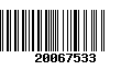 Código de Barras 20067533