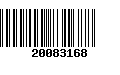 Código de Barras 20083168