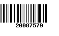 Código de Barras 20087579