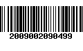 Código de Barras 2009002090499