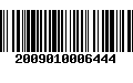 Código de Barras 2009010006444