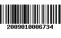 Código de Barras 2009010006734