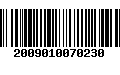 Código de Barras 2009010070230