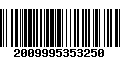 Código de Barras 2009995353250