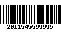 Código de Barras 2011545599995