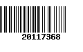 Código de Barras 20117368