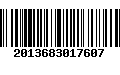 Código de Barras 2013683017607