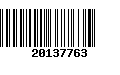 Código de Barras 20137763