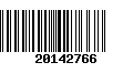 Código de Barras 20142766