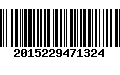 Código de Barras 2015229471324